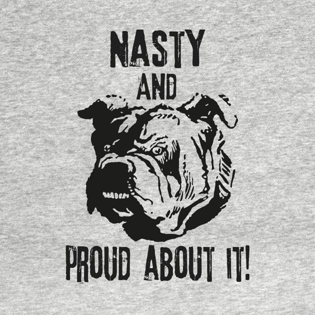 Nasty bulldog by LebensART